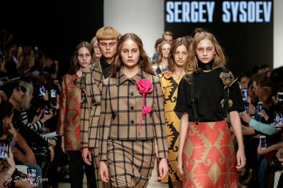 SERGEY SYSOEV spring-summer 2020 на неделе моды Mercedes-Benz Fashion Week Russia.